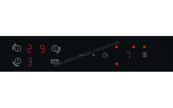 BRANDT BPI1631UB - Panneau de commandes