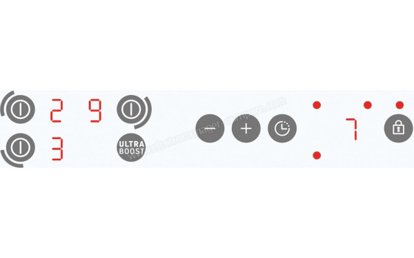 BRANDT BPI1638UW - Panneau de commandes