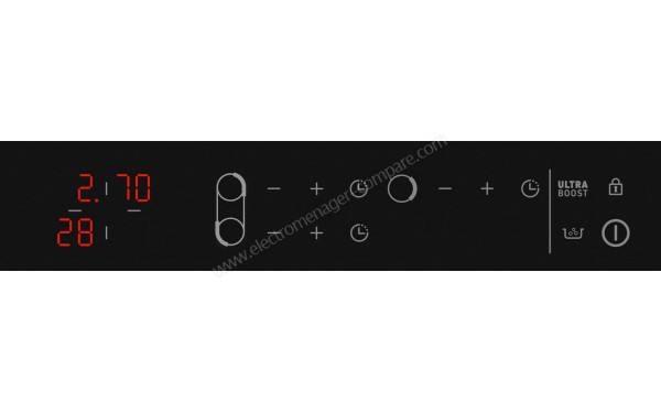 BRANDT BPI163DUB - Panneau de commandes