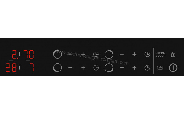 BRANDT BPI1641UX - Panneau de commandes