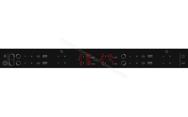 BRANDT BPI164HUX - Panneau de commandes