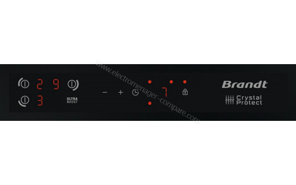 BRANDT BPI2638UB - Panneau de commandes