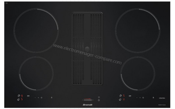 BRANDT BPI384BH - Vue du dessus