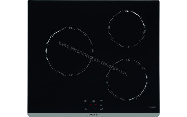 BRANDT BPI5361B - Vue du dessus