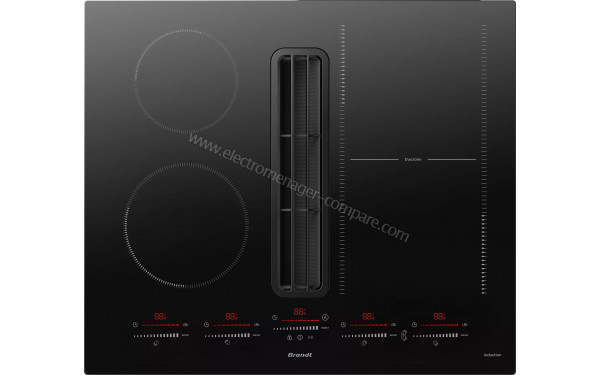 BRANDT BPI5602BH - Vue du dessus