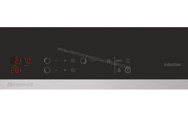 BRANDT BPI6320X - Panneau de commandes