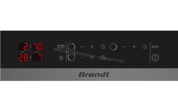 BRANDT BPI6328UB - Panneau de commandes