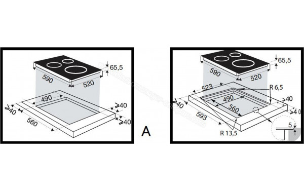 BRANDT BPI728B - Sch&eacute;ma technique