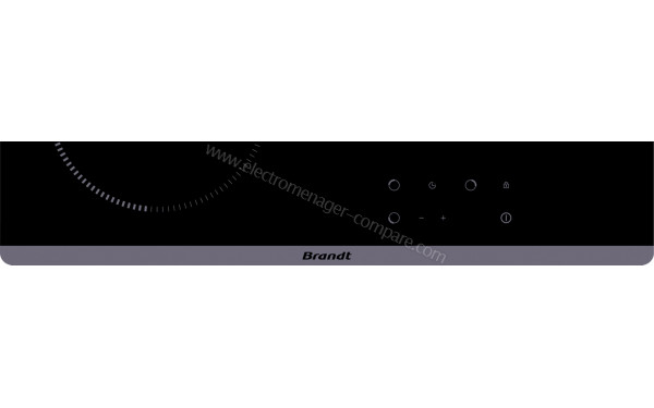 BRANDT BPV2320B - Panneau de commandes (cr&eacute;dit : Boulanger)