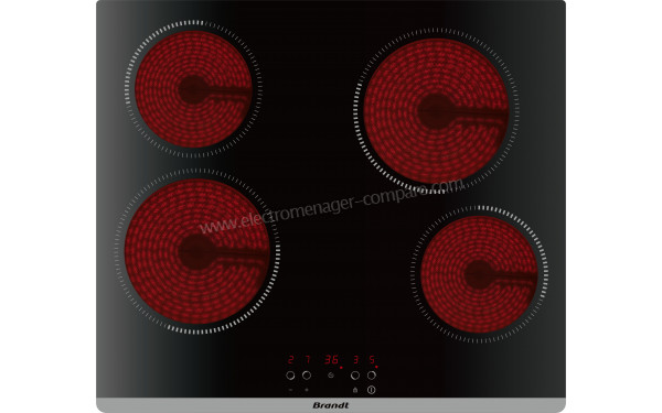 BRANDT BPV6423B2 - Vue du dessus