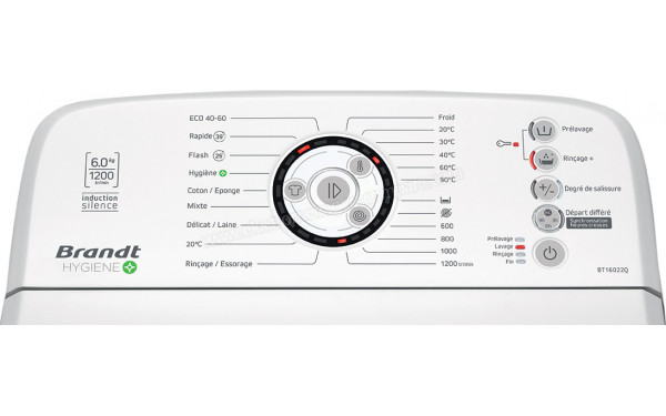 BRANDT BT16022Q - Panneau de commandes