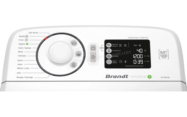 BRANDT BT16024Q - Panneau de commandes