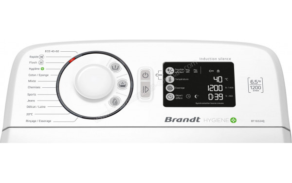 BRANDT BT16524Q - Panneau de commandes