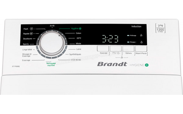 BRANDT BT17028Q - Panneau de commandes