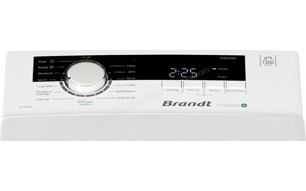 BRANDT BT18038Q - Panneau de commandes