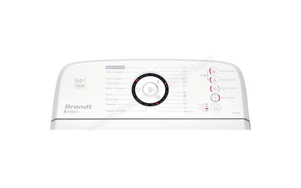 BRANDT BT500B - Panneau de commandes
