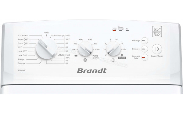 BRANDT BT652AT - Panneau de commandes