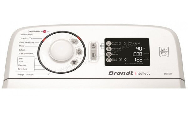 BRANDT BT8652M - Panneau de commandes