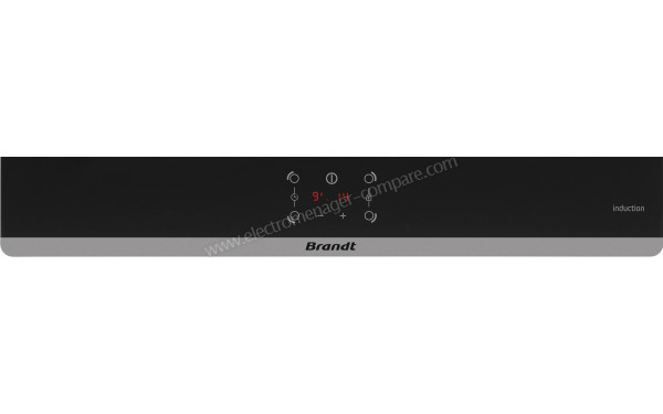 BRANDT BTI1641B - Panneau de commandes (cr&eacute;dit : Boulanger)