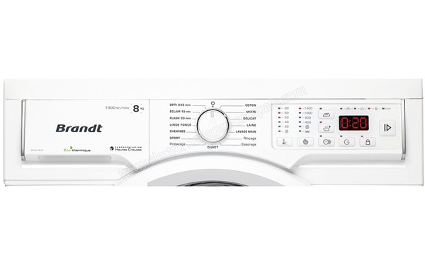 BRANDT BWF184T - Panneau de commandes