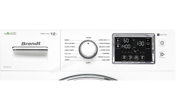 BRANDT BWF5Q2YCW - Panneau de commandes