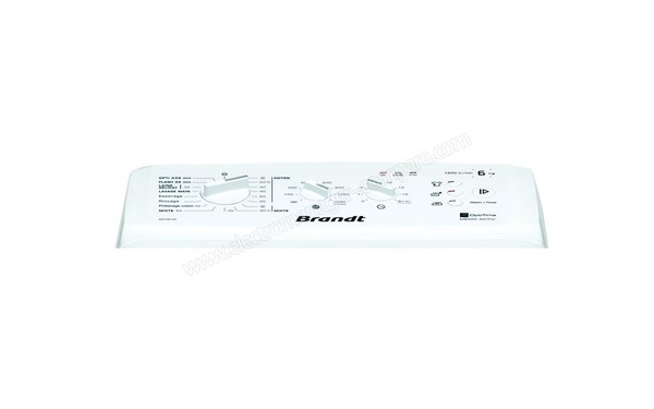 BRANDT BWT3612E - Panneau de commandes