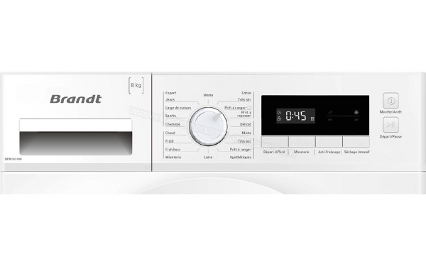 BRANDT DFB183HW - Panneau de commandes