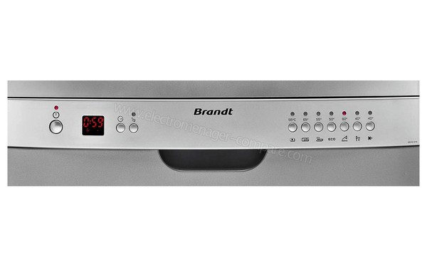 BRANDT DFH12127S - Panneau de commandes