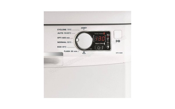 BRANDT DFH1235 - Panneau de commande