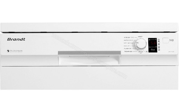 BRANDT DFH133 - Panneau de commandes (cr&eacute;dit : Darty)