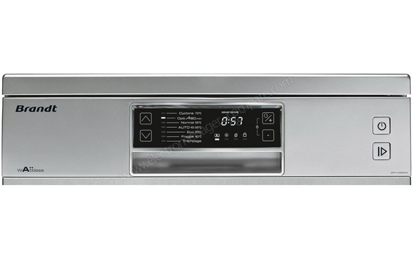 BRANDT DFH13524X - Panneau de commandes