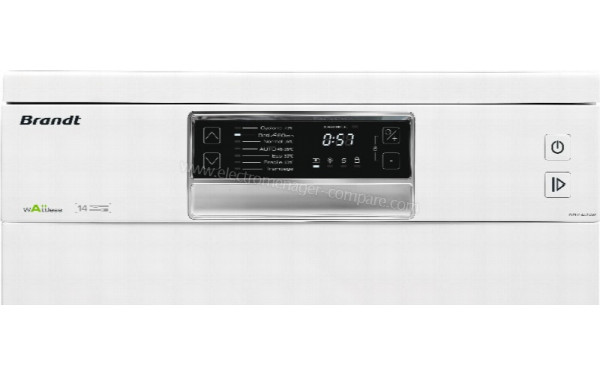 BRANDT DFH14624W - Panneau de commandes