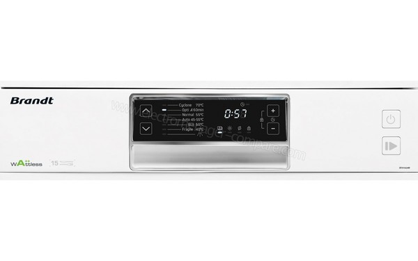 BRANDT DFH15624W - Panneau de commandes