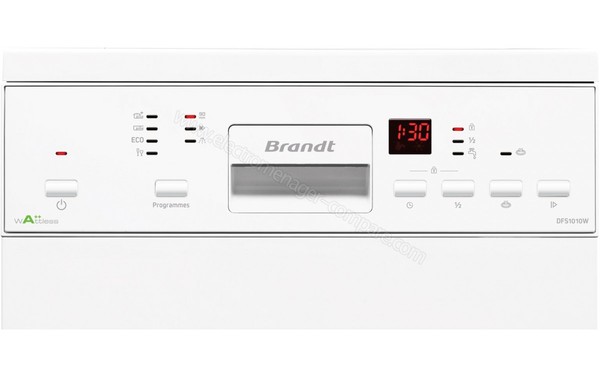 BRANDT DFS1010W - Panneau de commandes