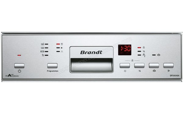 BRANDT DFS1010X - Panneau de commandes