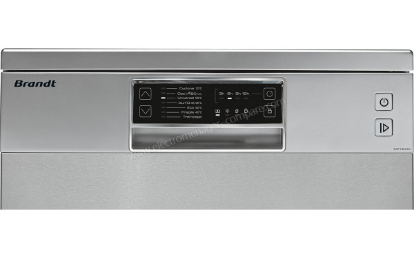 BRANDT DSF13526X - Panneau de commandes