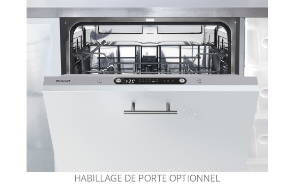 BRANDT DWJ127DS - Panneau de commandes