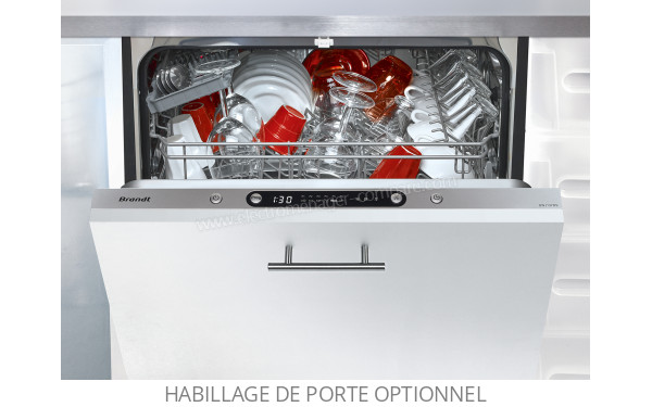 BRANDT DWJ137DS - Panneau de commandes