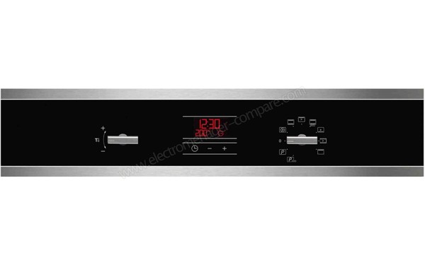 BRANDT FP1266X - Bandeau de commandes (cr&eacute;dit : Darty)