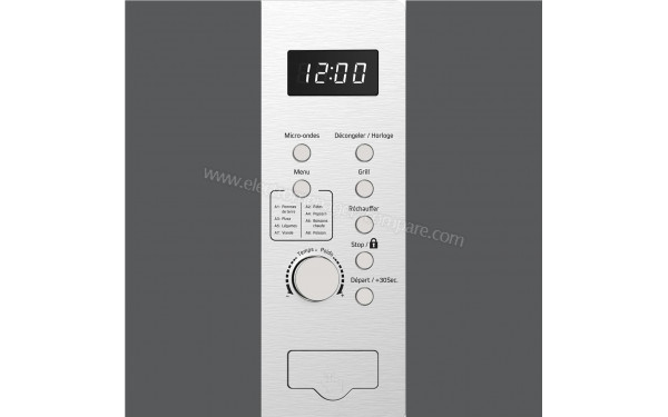 BRANDT GE3000X - Panneau de commandes