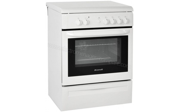 BRANDT KGC1005W - Vue 3/4 gauche (cr&eacute;dit : Darty)