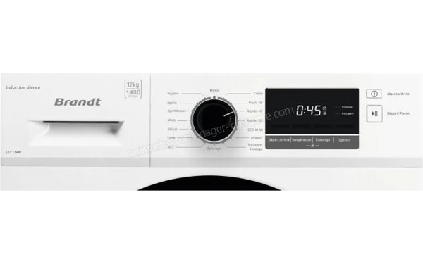 BRANDT LLC124W - Panneau de commandes