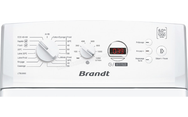BRANDT LTB62000 - Panneau de commandes