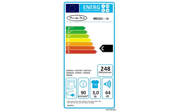 BRANDY BEST MECA3-14 - &Eacute;tiquette &eacute;nergie