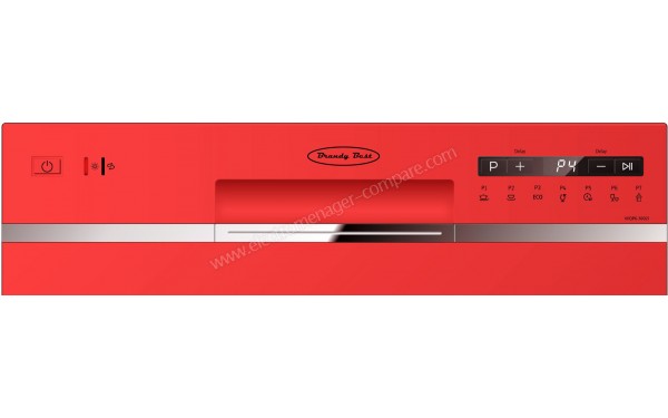 BRANDY BEST RED6D - Panneau de commandes (cr&eacute;dit : Boulanger)