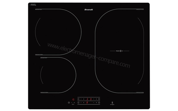 BRANDT TI1032B - Vue du dessus