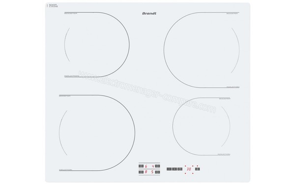 BRANDT TI112W - Vue du dessus