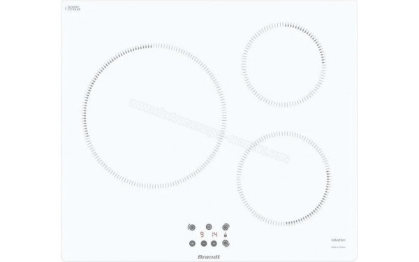 BRANDT TI364W - Vue du dessus
