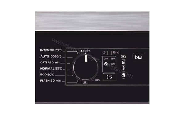 BRANDT VH1200B - Panneau de commande