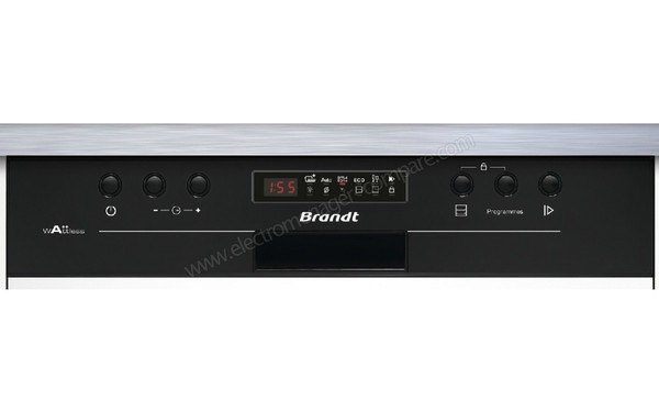 BRANDT VH15B - Panneau de commandes (cr&eacute;dit : Darty)